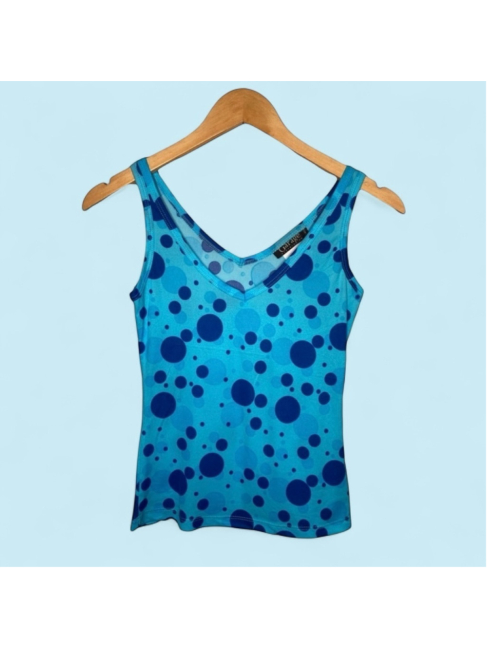 Vintage Garage 90s/Y2K Polka Dot Made in Canada Tank Top